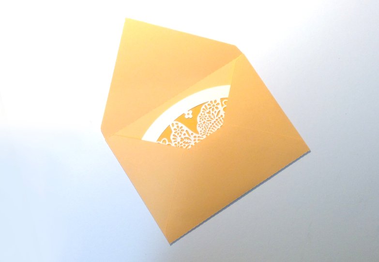 Karte Taube mit Kuvert Plotterdatei SVG DXF