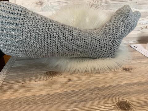 Kniestrümpfe häkeln, Gr.35-37, Gr.38-41 und Gr.41-43