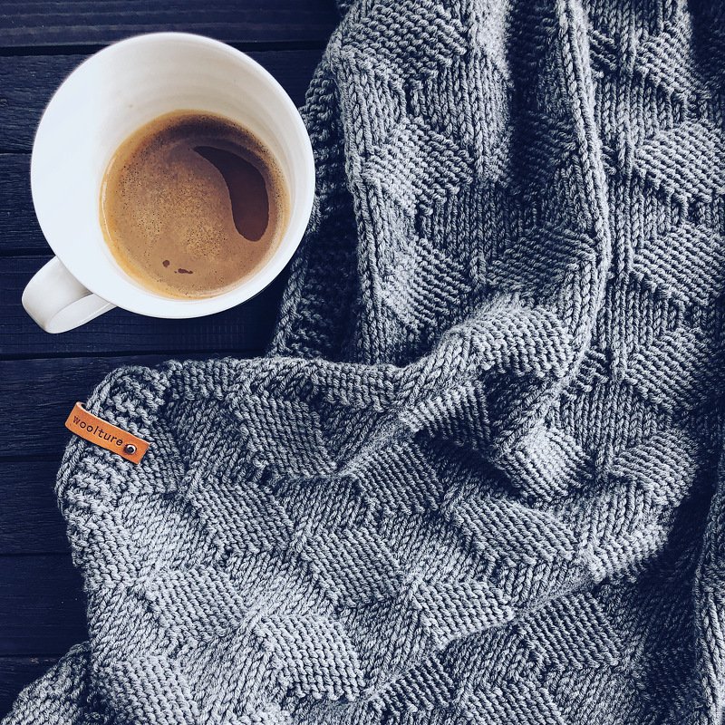 Lantern Blanket Knitting Pattern by Woolture - Image 5