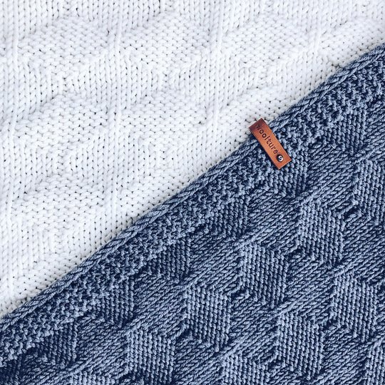 Decke Lanterne Strickanleitung 6 Größen