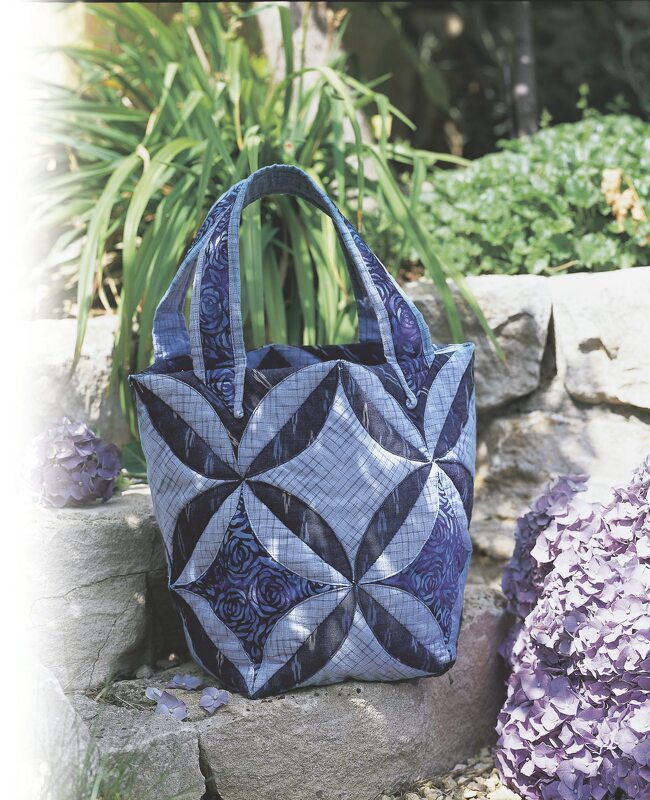 Nähanleitung: Shopping-Tasche in Origami-Technik