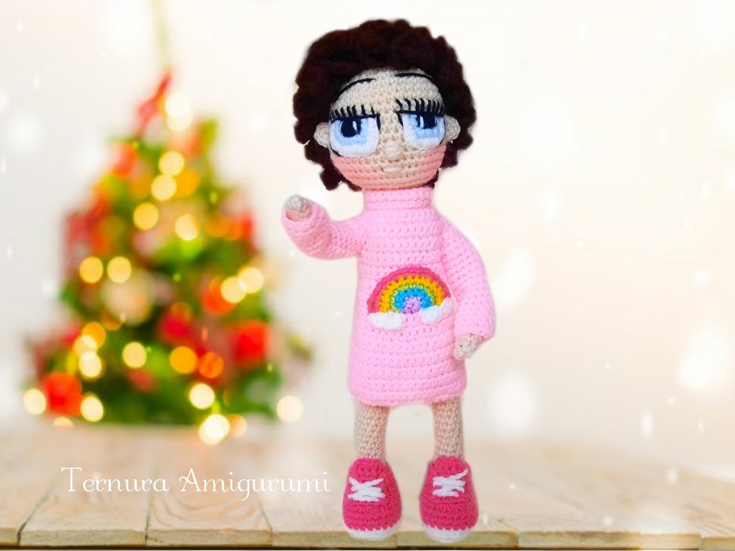 Crochet pattern cammi doll English - Deutsch- Dutch PDF Ternura Amigurumi - Image 2