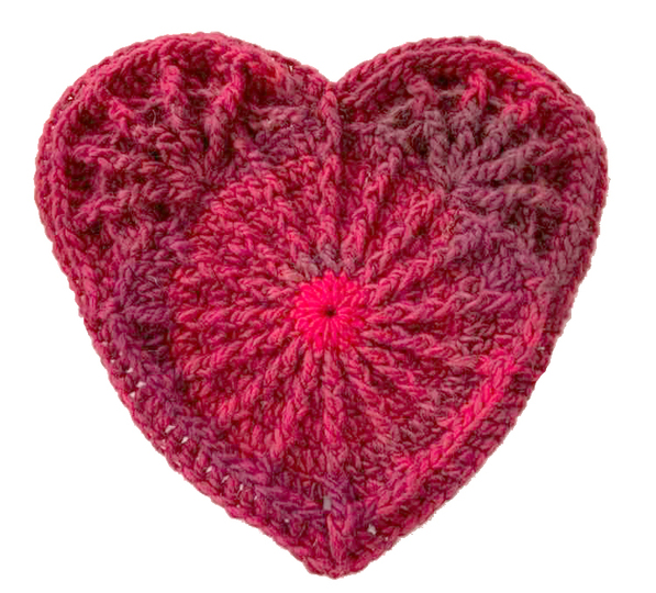 großes Herz aus Reliefstäbchen💕