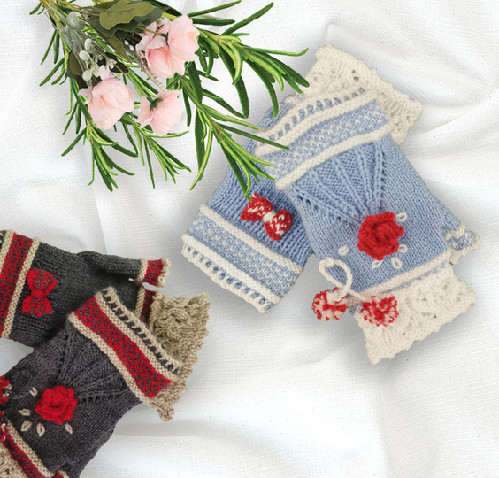 Victorian Lacy Gloves