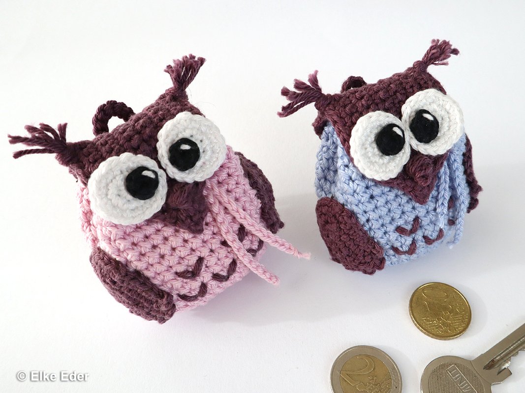 Small Backpack "Eulalia" – Keychain, Bag Tag, Gift Bag / Crochet Pattern