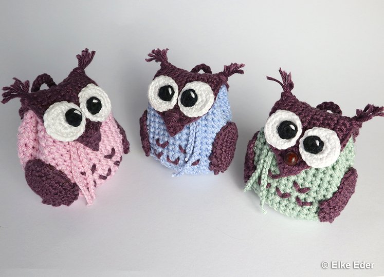 Small Backpack "Eulalia" – Keychain, Bag Tag, Gift Bag / Crochet Pattern