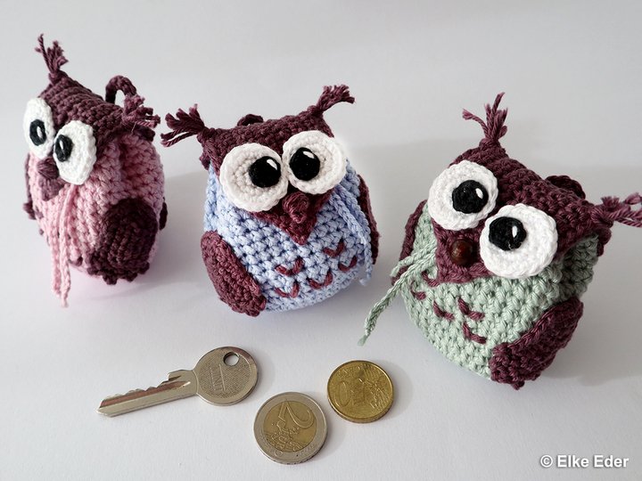 Small Backpack "Eulalia" – Keychain, Bag Tag, Gift Bag / Crochet Pattern