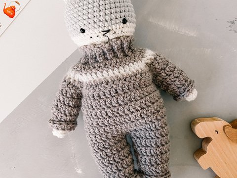 Häkelanleitung Kater Mati