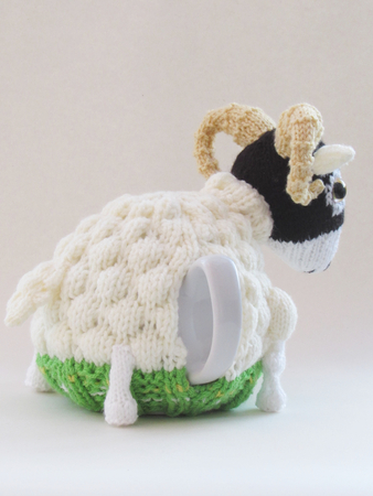 Swaledale Sheep Tea Cosy Knitting Pattern