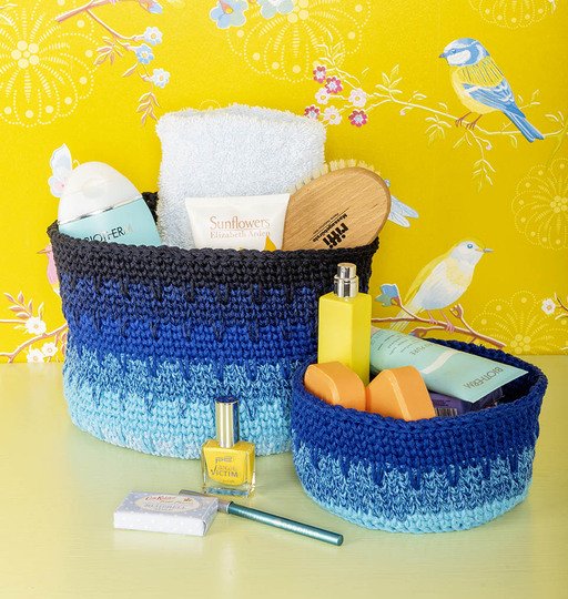 Körbchen-Set "Ab ins Körbchen" mit ROPE PLAIT