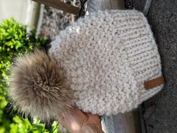 Snowflake Knit Hat Pattern