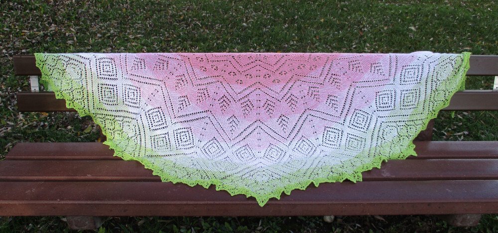 Anleitung Lace-Tuch "Florence" - Bild 2