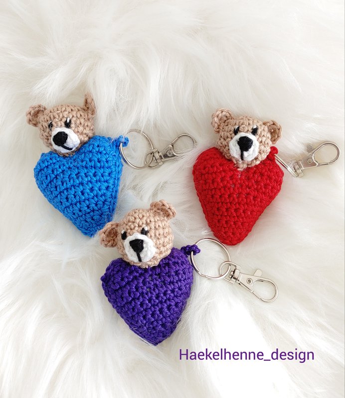 Anleitung Minibär mit Herz