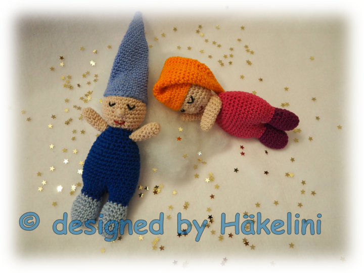 Schmusepüppchen „Schlummerle“, Häkelanleitung von Häkelini
