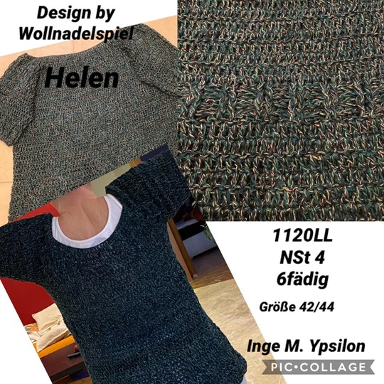 Helen - Ein Wohlfühlpulli für alle Damengrößen - häkeln im RVO