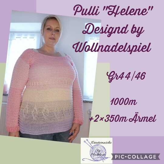 Helen - Ein Wohlfühlpulli für alle Damengrößen - häkeln im RVO