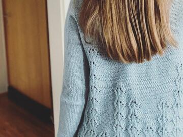 Knitting Pattern Hidden Pi Cardigan