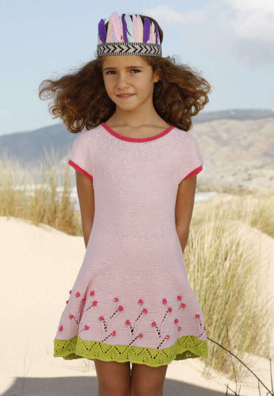 Strickanleitung: Kinderkleid Belina - Bild 2