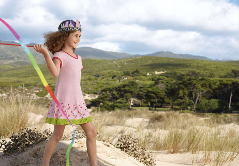 Strickanleitung: Kinderkleid Belina