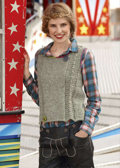 Strickanleitung: Pullunder Fay