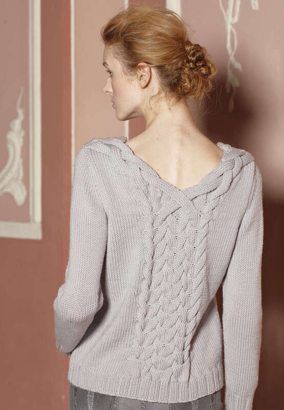 Strickanleitung: Pullover Lisetta