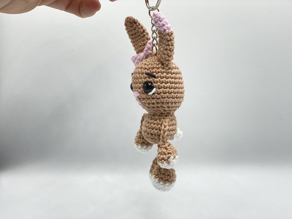 Crochet Pattern - Keychain Bunny "Sweety"