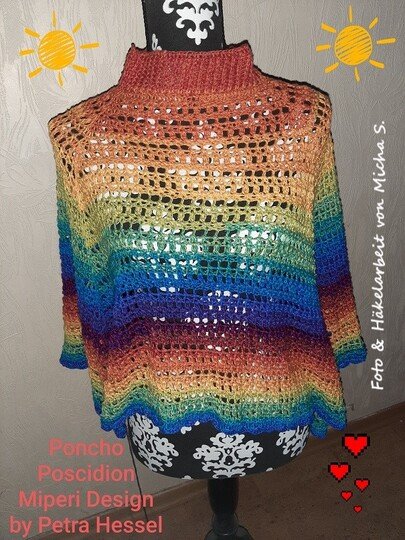 Anleitung Poncho „Poscidion“