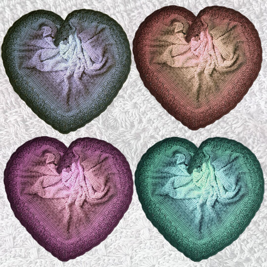 Häkelanleitung großes dichtes Dreieckstuch Viola