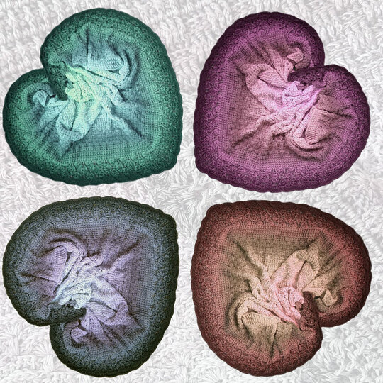 Häkelanleitung großes dichtes Dreieckstuch Viola