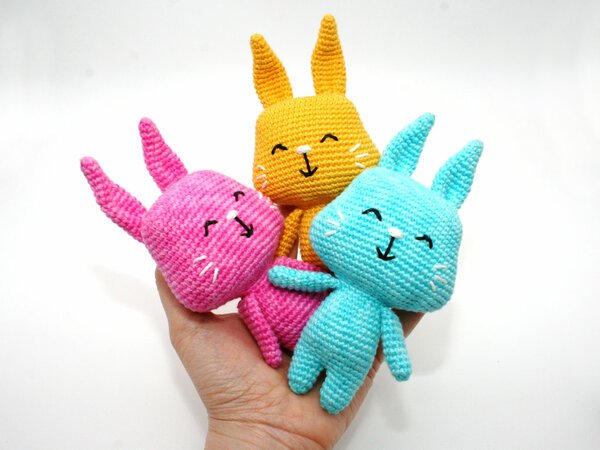 Little Bunny - with Sweater - Crochet Pattern