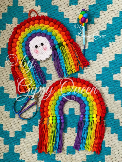 Häkelanleitung Regenbogen