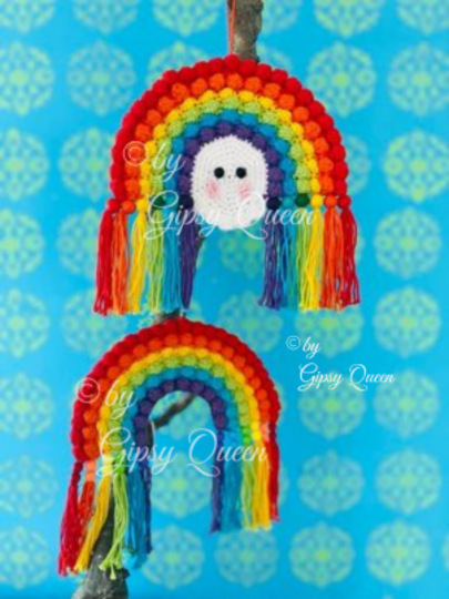 Häkelanleitung Regenbogen