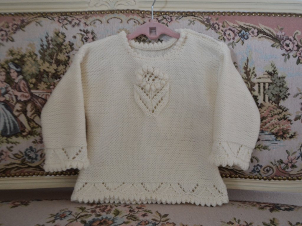 Kinder Pullover in 3 Größen * Strickanleitung * 2 - 6 Jahre