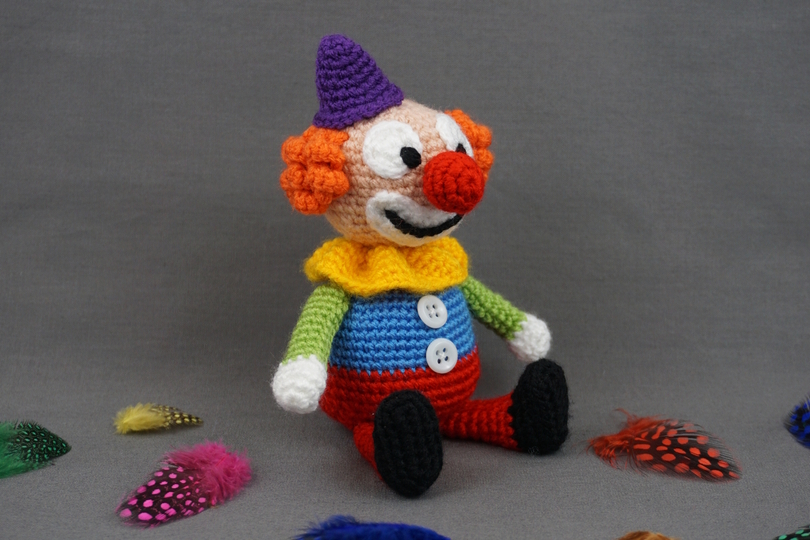 Clown OTTO Häkelanleitung