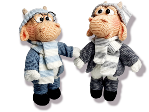 Häkelanleitung "Kevin" das Kälbchen