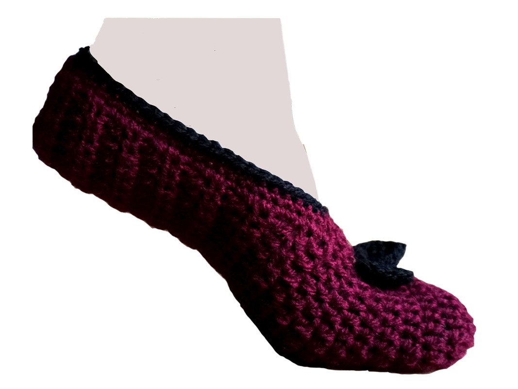 Crochet Pattern: Ballerina Slippers!