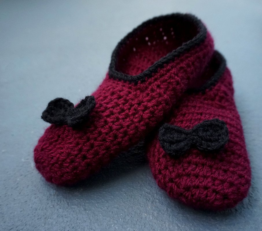 Crochet Pattern: Ballerina Slippers! - Image 4