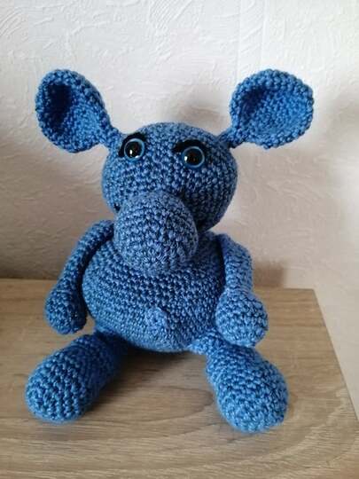 Häkelanleitung Kleines Monster "Kugelrund"