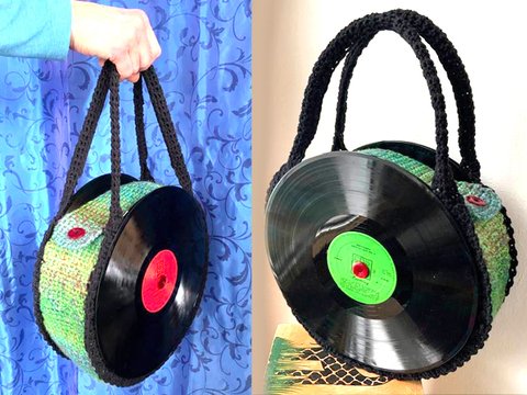 Petra Perles phantastische Schallplattentasche