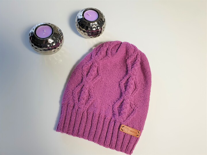 178 Strickanleitung Beanie Longbeanie