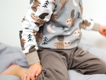 Pattern Children's Pyjamas Anna + Rüdiger for sewing beginners