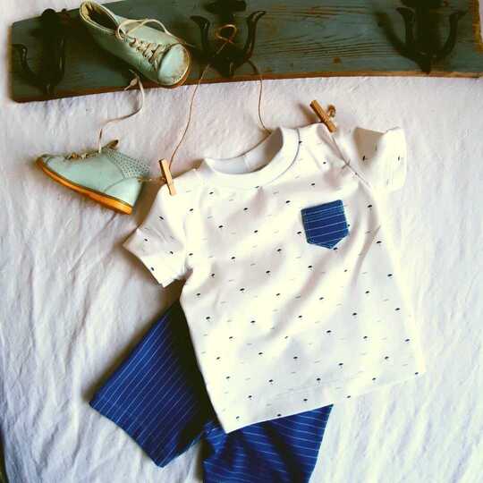 Pattern Children's Pyjamas Anna + Rüdiger for sewing beginners