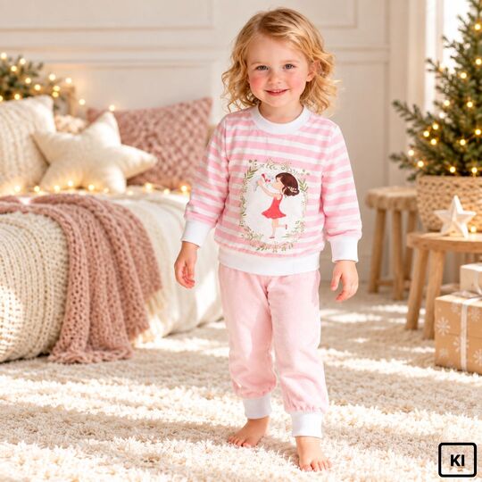 Schnittmuster Kinder Pyjama Anna + Rüdiger für Nähanfänger