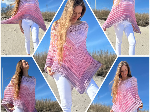 Anleitung Ruck-Zuck-Poncho für jeden Anlass