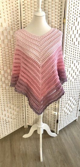 Anleitung Ruck-Zuck-Poncho für jeden Anlass