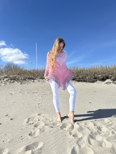 Anleitung Ruck-Zuck-Poncho für jeden Anlass