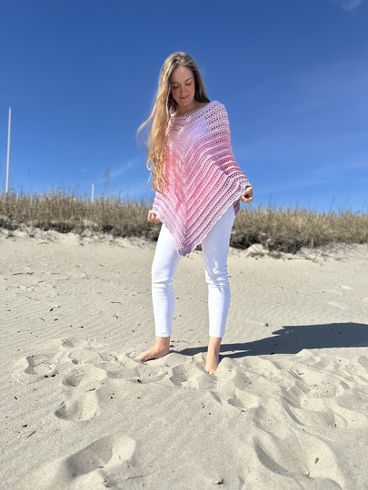 Anleitung Ruck-Zuck-Poncho für jeden Anlass