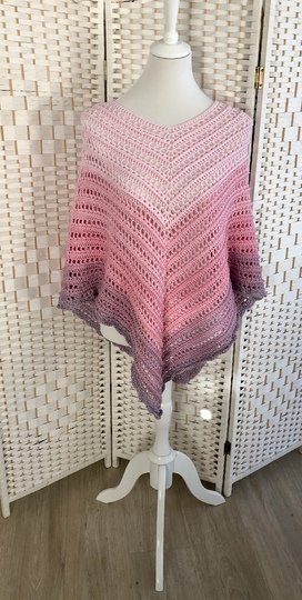 Anleitung Ruck-Zuck-Poncho für jeden Anlass