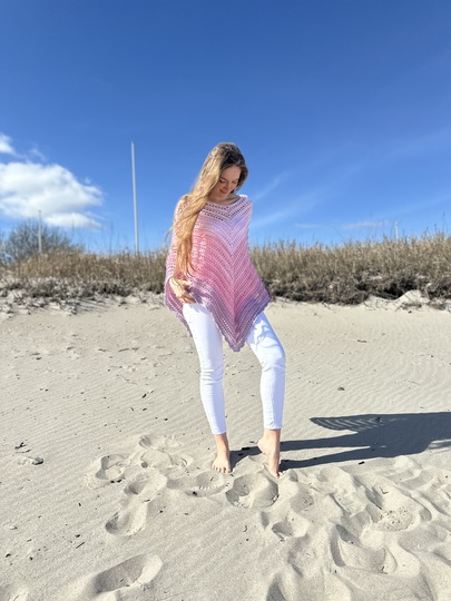 Anleitung Ruck-Zuck-Poncho für jeden Anlass