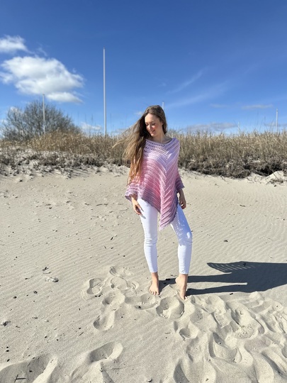 Anleitung Ruck-Zuck-Poncho für jeden Anlass